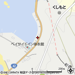 串本ダイビングセンター周辺の地図