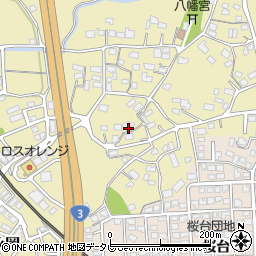 福岡県筑紫野市永岡654周辺の地図