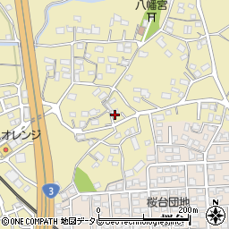 福岡県筑紫野市永岡650周辺の地図