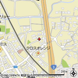 福岡県筑紫野市永岡668-15周辺の地図