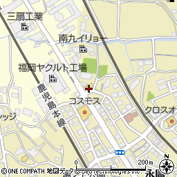 永岡店舗周辺の地図