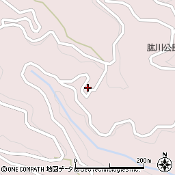 愛媛県大洲市肱川町山鳥坂2664周辺の地図