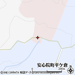大分県宇佐市安心院町正覚寺周辺の地図