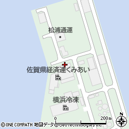 唐津港運輸株式会社　自動車部周辺の地図