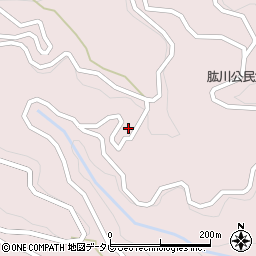 愛媛県大洲市肱川町山鳥坂2673周辺の地図