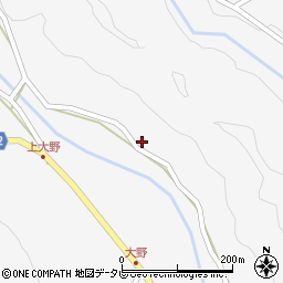 大分県中津市耶馬溪町大字大野1135周辺の地図