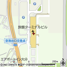 大分空港株式会社　全日空貨物係周辺の地図