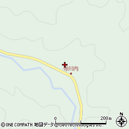 大分県中津市本耶馬渓町東屋形1272周辺の地図
