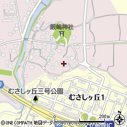 福岡県筑紫野市立明寺67周辺の地図
