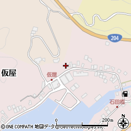 佐賀県東松浦郡玄海町仮屋340周辺の地図