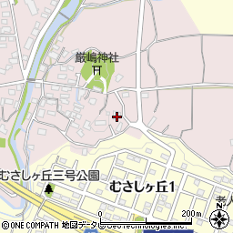 福岡県筑紫野市立明寺68周辺の地図