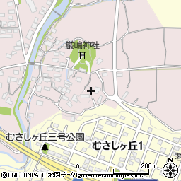 福岡県筑紫野市立明寺45周辺の地図