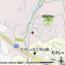 福岡県筑紫野市立明寺57周辺の地図