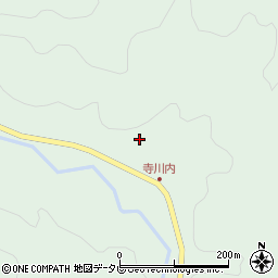 大分県中津市本耶馬渓町東屋形1269周辺の地図