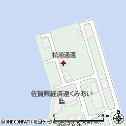 唐津港運輸株式会社　妙見営業所周辺の地図