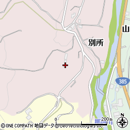 福岡県那珂川市別所115周辺の地図