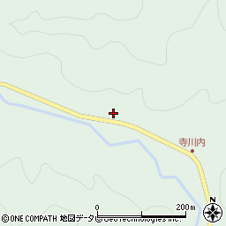 大分県中津市本耶馬渓町東屋形1227周辺の地図