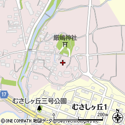 福岡県筑紫野市立明寺41周辺の地図