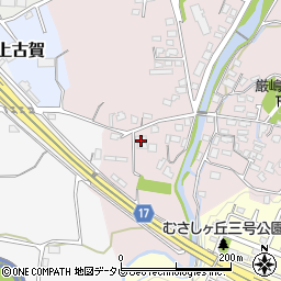福岡県筑紫野市立明寺373周辺の地図