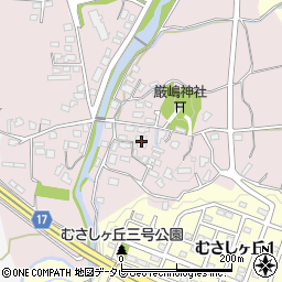 福岡県筑紫野市立明寺37周辺の地図