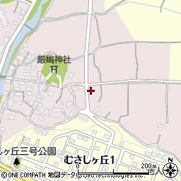福岡県筑紫野市立明寺229周辺の地図