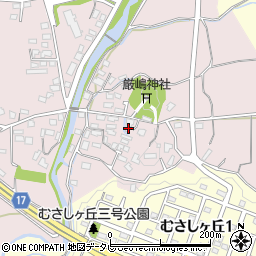 福岡県筑紫野市立明寺39周辺の地図