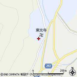 有浦下公民館周辺の地図