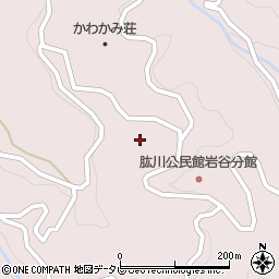 愛媛県大洲市肱川町山鳥坂2697周辺の地図