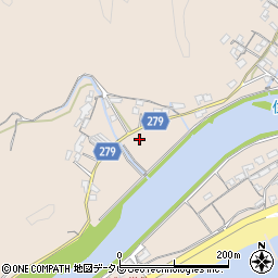 高知県高知市春野町甲殿周辺の地図