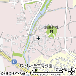 福岡県筑紫野市立明寺35周辺の地図
