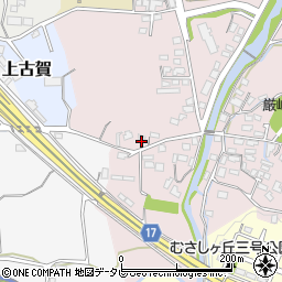 福岡県筑紫野市立明寺382周辺の地図