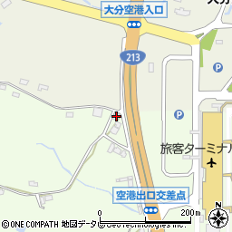 大分県国東市安岐町下原72-93周辺の地図