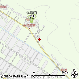 高知県高知市春野町西畑1295周辺の地図