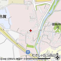 福岡県筑紫野市立明寺388周辺の地図