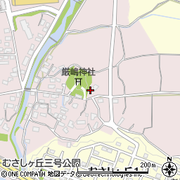 福岡県筑紫野市立明寺253周辺の地図