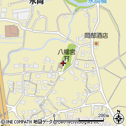 福岡県筑紫野市永岡587周辺の地図