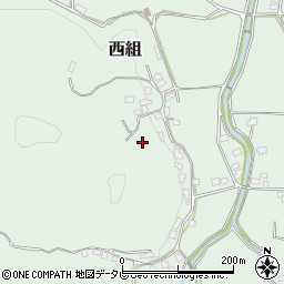 高知県高岡郡佐川町西組周辺の地図