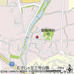 福岡県筑紫野市立明寺330周辺の地図