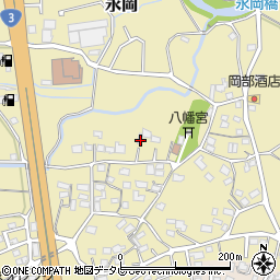 福岡県筑紫野市永岡601周辺の地図