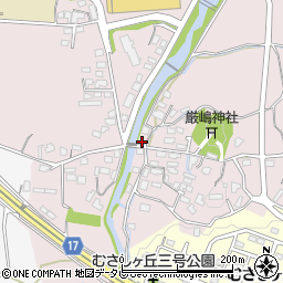 福岡県筑紫野市立明寺334周辺の地図