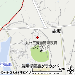 九州三菱自動車総合研修センター周辺の地図