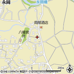 福岡県筑紫野市永岡583周辺の地図