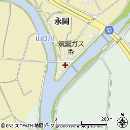福岡県筑紫野市永岡43周辺の地図