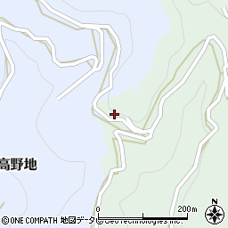 愛媛県八幡浜市松柏古谷甲周辺の地図