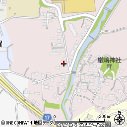 福岡県筑紫野市立明寺393周辺の地図