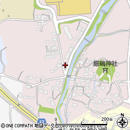 福岡県筑紫野市立明寺587周辺の地図