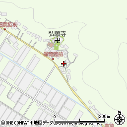 高知県高知市春野町西畑1054周辺の地図