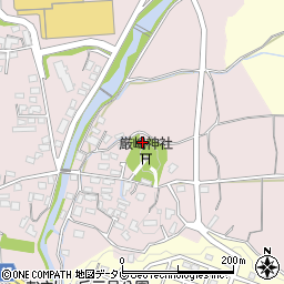 福岡県筑紫野市立明寺316周辺の地図