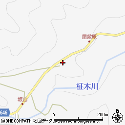 大分県中津市耶馬溪町大字大野2268周辺の地図