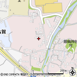 福岡県筑紫野市立明寺397周辺の地図